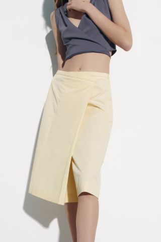 Zara + Long Pareo Style Shorts