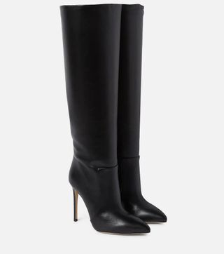 Paris Texas + Leather Knee-High Boots