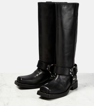 ACNE Studios + Leather Knee-High Boots