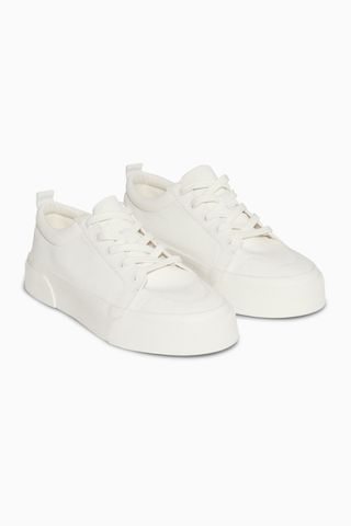 COS + Chunky Canvas Trainers