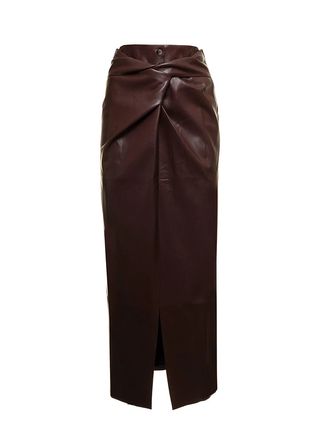 Nanushka + Vegan Leather Skirt
