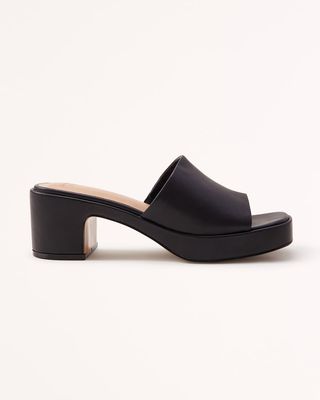 Abercrombie + Retro Mule Platform Heels