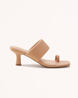 Abercrombie + Toe Strap Mule Heels