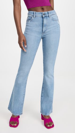 DL1961 + Bridget Boot Instasculpt Jeans
