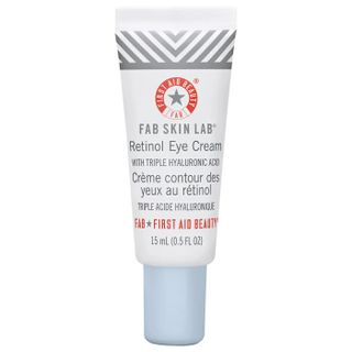 First Aid Beauty + Fab Skin Lab Retinol Eye Cream With Triple Hyaluronic Acid