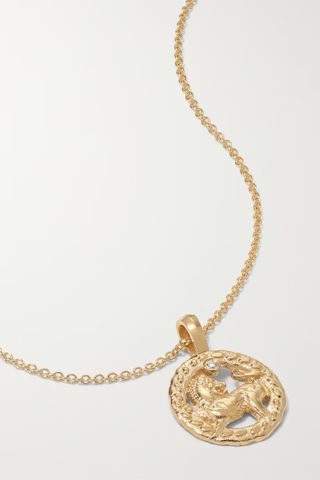 Azlee + Petite Animal Kingdom 18-Karat Gold Diamond Necklace