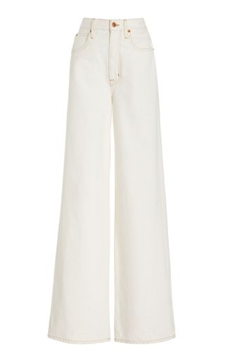 Slvrlake + Eva Rigid High-Rise Super Wide-Leg Jeans