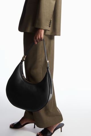 COS + Leather Crescent Bag