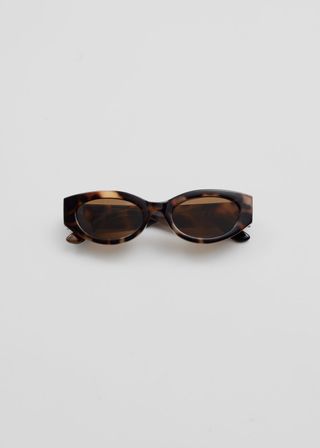 & Other Stories + Oval Sunglasses