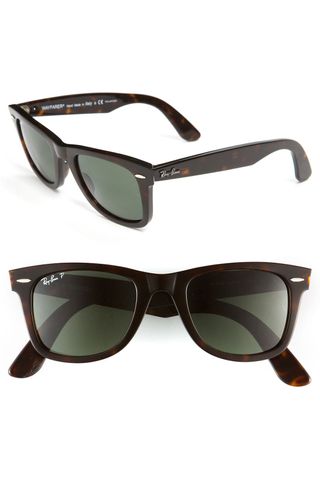 Ray-Ban + 50mm Small Polarized Wayfarer Sunglasses