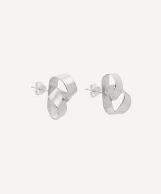 Studio Adorn + Sterling Silver Infinity Stud Earrings