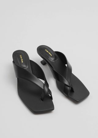 & Other Stories + Leather Thong Sandals