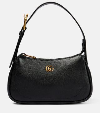 Gucci + Aphrodite Small Leather Shoulder Bag