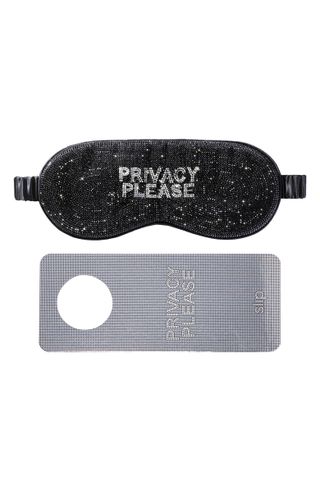Slip + Privacy Please Sleep Mask & Door Hanger Set