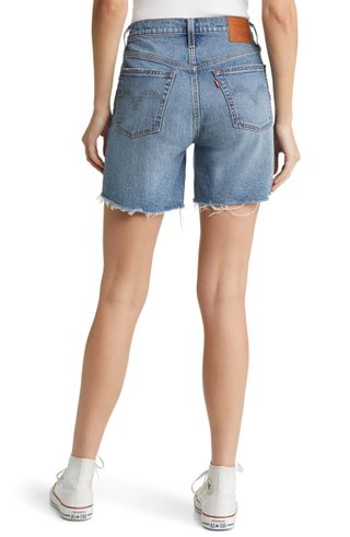 Levi's + 501 Mid Thigh Cutoff Denim Shorts