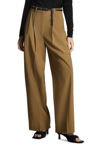 COS + Double Pleat Wool Trousers