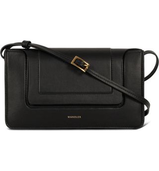 Wandler + Mini Penelope Leather Shoulder Bag