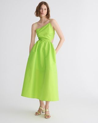 J.Crew + Side-Cutout Midi Dress