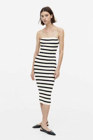 H&M + Ribbed Tube Dress