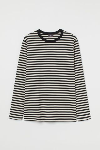 H&M + Striped Shirt