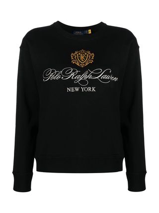 Polo Ralph Lauren + Logo-Embroidered Sweatshirt