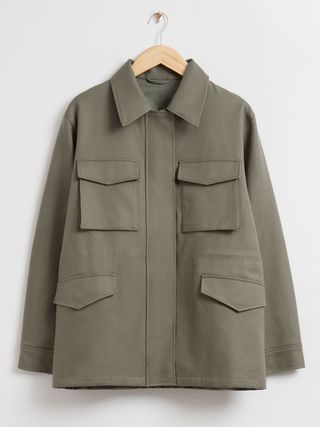 & Other Stories + Cargo Pocket Drawcord Jacket