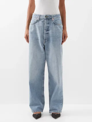 Raey + Drop Organic-Cotton Low-Rise Baggy Jeans