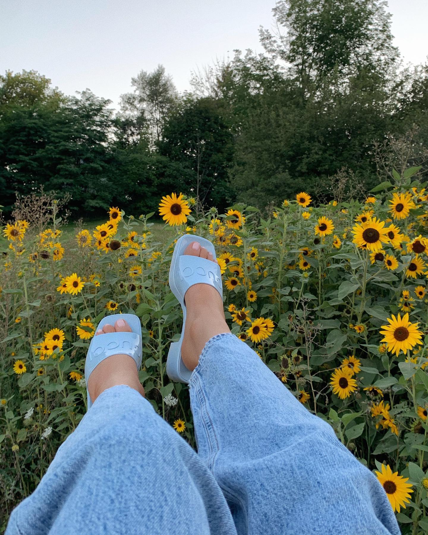 clear pedicure