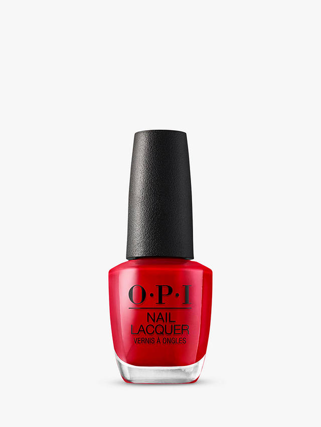 OPI + Nail Lacquer in Big Apple Red