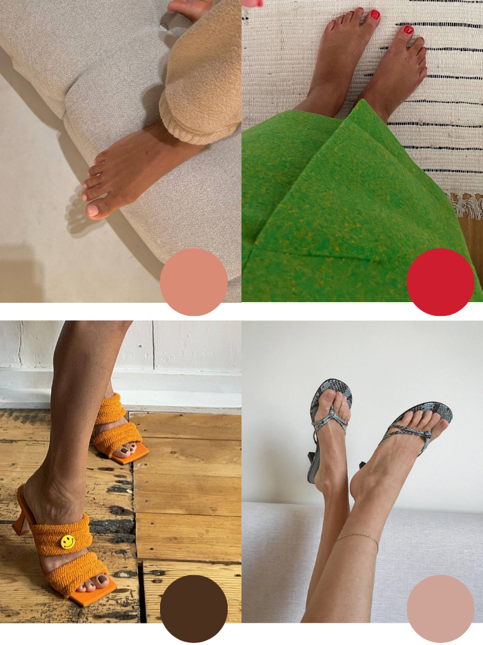 best pedicure colours