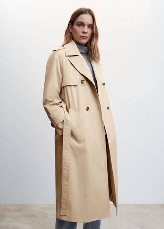 Mango + Classic Belted Trench