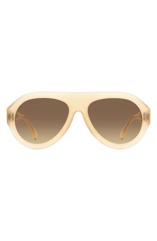 Isabel Marant + 57mm Polarized Aviator Sunglasses