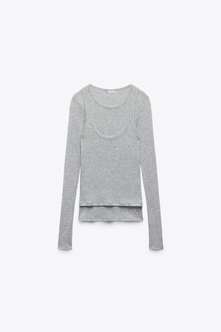 Zara + Layered T-Shirt
