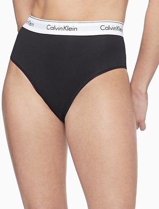 Calvin Klein + Modern Cotton High Waist Bikini Bottom | Calvin Klein