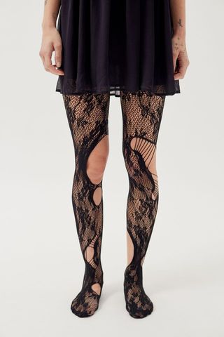 Urban Outfitters + Cutout Lace Tight