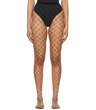 Undercover + Black Fishnet Tights