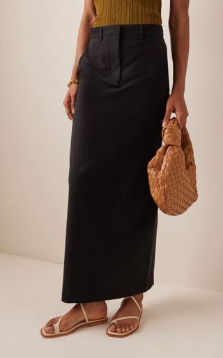 Matteau + Wool-Blend Maxi Skirt