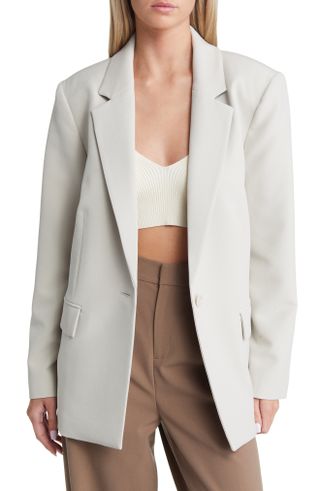 Open Edit + Relaxed Fit Oversize Blazer