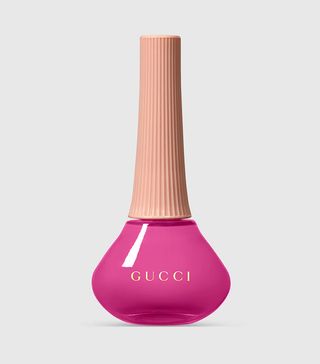 Gucci + Glossy Nail Polish in Vantine Fuchsia