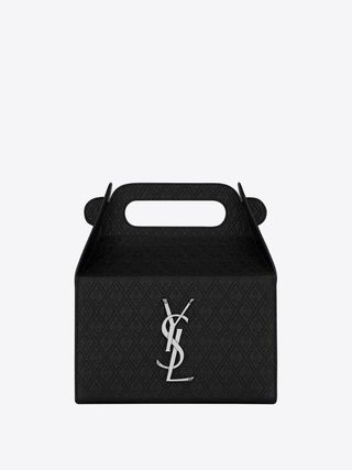 Saint Laurent + Take-Away Box in Leather