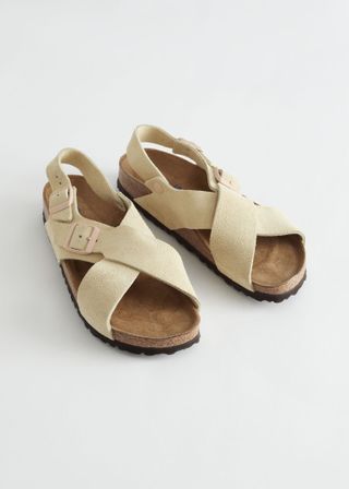 Birkenstock + Tulum Suede Sandals