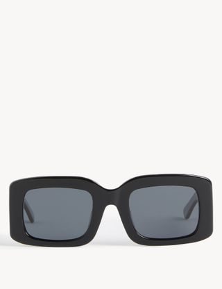 M&S Collection + Acetate Square Sunglasses