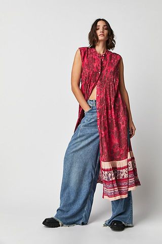 Free People + Way Back Home Maxi Top
