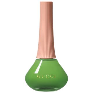 Gucci + Glossy Nail Polish in Melina Green