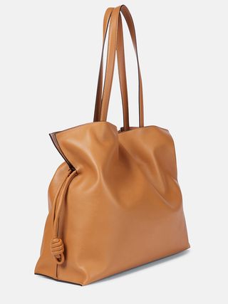 Loewe + Flamenco XL Leather Shoulder Bag