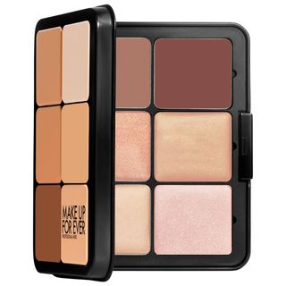 Make Up For Ever + HD Skin Cream Contour and Highlight Sculpting Palette