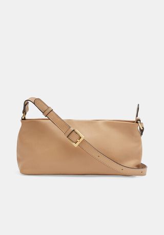 Hush + Bella Leather Shoulder Bag