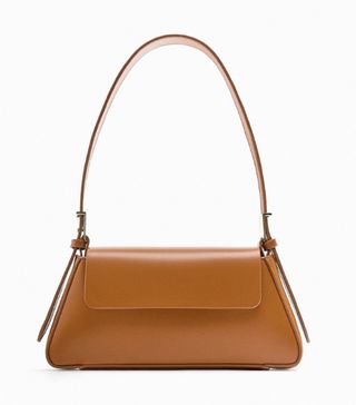Zara + Minimal Flap Shoulder Bag