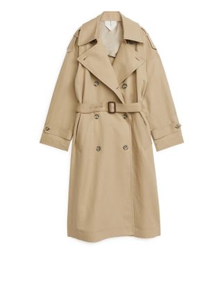 Arket + Linen Cotton Trenchcoat