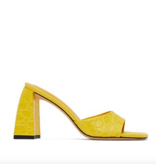 By Far + Yellow Michele Mules
